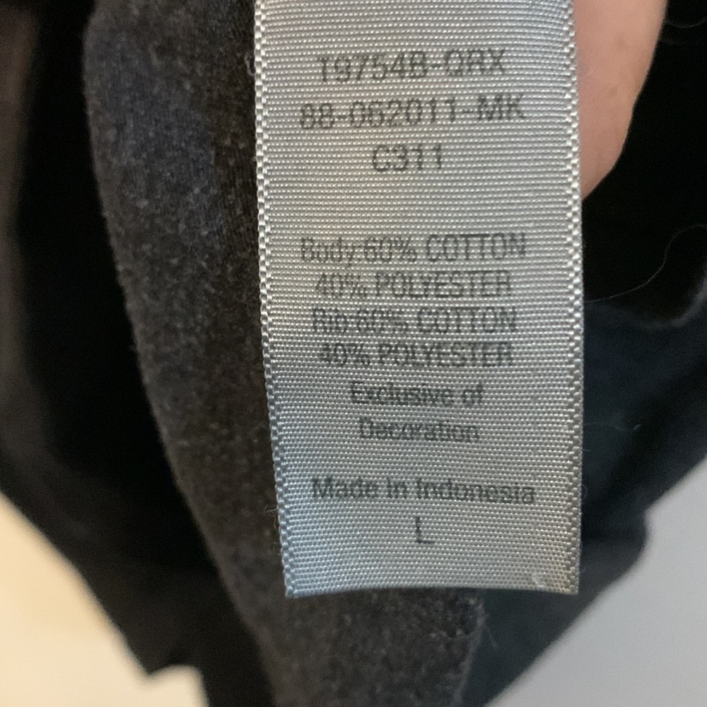 Champion C9 charcoal gray t shirt lg - Picture 3 of 5